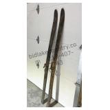 Vintage Wood Skis