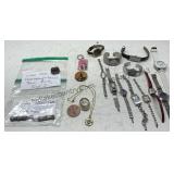 Costume Jewelry and Watches