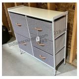 Storage Unit with Fabric Drawers
