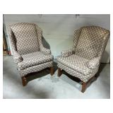 Pair of Wingback Chairs