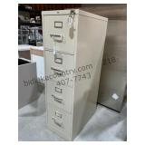 HON 4 Drawer File Cabinet