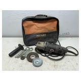 B & D Angle Grinder in Ridgid Tool Bag