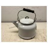 Vintage Enamel Ware Kettle