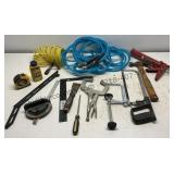 Hand Tools and Air Compressor Hoses