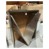 Stainless Steel Wall Cabinet Lot 2