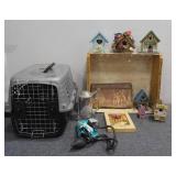 Bird Cage Decor, Pet Carrier & Assorted Decor