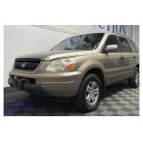 2005 Honda Pilot - 3rd Row Seating - 4x4 - Leather