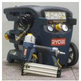 Ryobi 3gal Air Compressor & Ryobi Brad Nailer