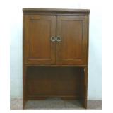 Dark Cherry Wooden Cabinet