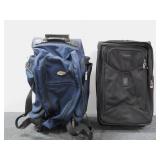 (2) Rolling Soft Sided Suitcases