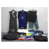 Plastic Tote of Assorted Women