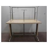 Display Rack on Casters W/ Display Pieces