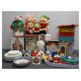 Cookie Jars, Christmas Trolls Decor, Dishes & More