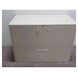 (36"x18"x27") (2) Drawer Filing Cabinet
