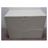 (36"x18"x27") (2) Drawer Filing Cabinet
