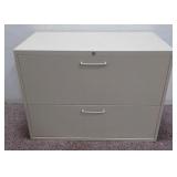 (36"x18"x27") (2) Drawer Filing Cabinet