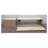 (2) File Cabinet Top Storage Units