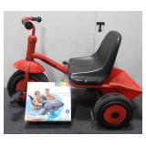 Vintage Kettler Kids Trike & Intex Shark Pool Toy