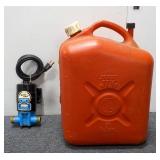 Simer Mini Vac Sump Pump & 5 Gallon Gas Jug