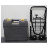 Ryobi 12v Drill, Vacuum, and Folding Hand Truck