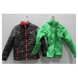 (2) Large Kids Coats