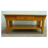 Missionary Style Coffee Table W/ (1) Drawer