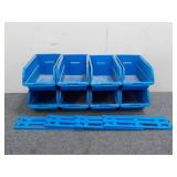 (8) Zag Storage Cubbies w/ Hanger System