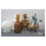 Assortment of Vintage Decanters