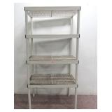 4-Tier Plastic Shelf