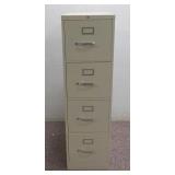 4-Drawer Metal Filing Cabinet