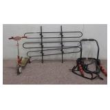 Adjustable Dog Car Partition, Bike Rack, & Scooter