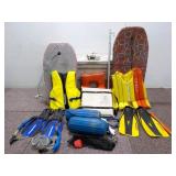 Various Water Sport Supplies