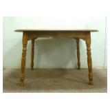 Wooden Dining Room Table 50" x 38" x 30"