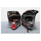(2) Motorcycle Helmets
