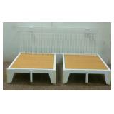 (2) Platform Sign Holders and (1) Mountable Rack