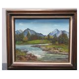 South Fork Payette Painting by Rae Starin Beck