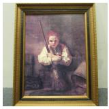 Fine Color Brush Print (29"x23")