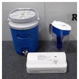 Foodsaver, Pur Water Filter, & Rubbermaid Cooler