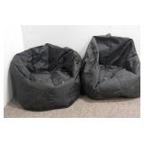 (2) "BIG JOE" Bean Bag Chairs
