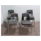Assortment of School Chairs w/ Padding