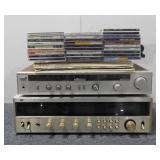 (2) Vintage AM/FM Stereo Receiver and Music