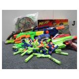 Large Assortment of Nerf Guns & More