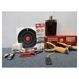 Shotgun Cleaning Kit, Target, Flask, & More