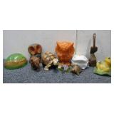 Assortment of Cute Animal Figurines