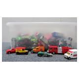 Large Assortment of Toy Cars