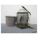 Vintage Bucket & Crawfish Trap
