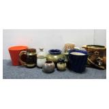 Assortment of Unique Jars & Mugs