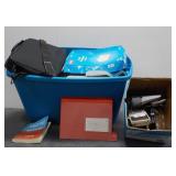 Handsfree Headset & Assorted Office Supplies