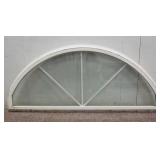 Half Circle Window (62"x26.5"x3")