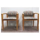 (2) 25"x19"x32" Waiting Room Chairs